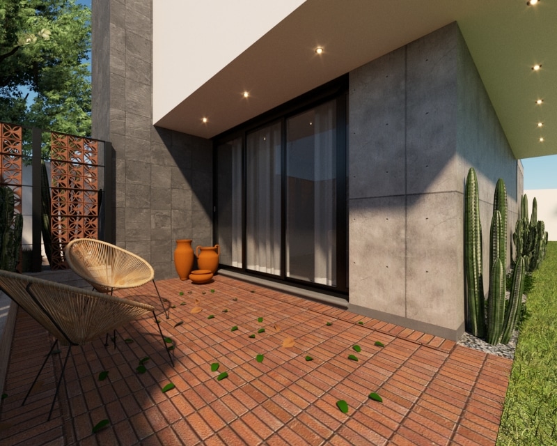 Patio Interior Propuesta 2 B